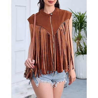 トップス CITYSHOP FRINGE VEST トップス CITYSHOP FRINGE VEST CITYSHOP FRINGE VEST トップス