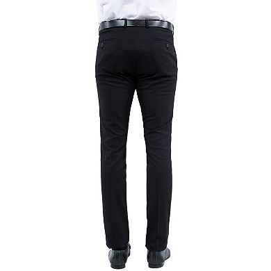 Men's Tailored-fit Suits Separates Tuxedo Pants W/ Satin Side Stripe