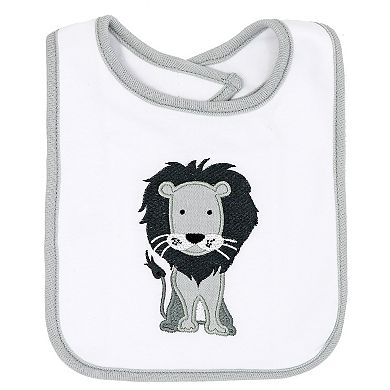 Baby Boys And Girls 3 Piece Lion Bodysuit Boxed Clothing Gift Set