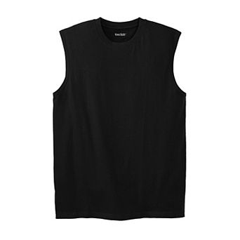 Kingsize Men's Big & Tall Shrink-less Lightweight Muscle T-shirt
