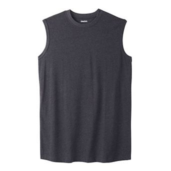 Kingsize Men's Big & Tall Shrink-less Lightweight Muscle T-shirt