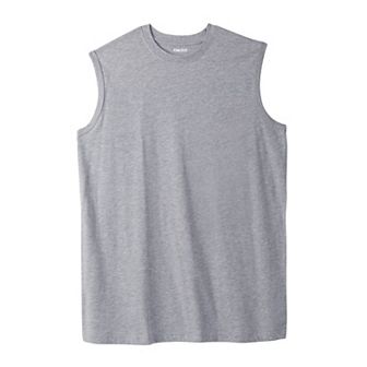 Kingsize Men's Big & Tall Shrink-less Lightweight Muscle T-shirt