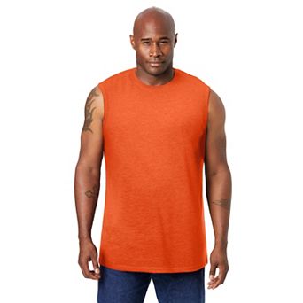 KingSize Men's Big & Tall Shrink-Less Lightweight Muscle T-Shirt