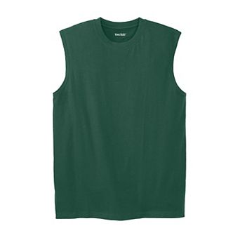 Kingsize Men's Big & Tall Shrink-less Lightweight Muscle T-shirt