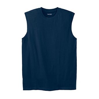 Kingsize Men's Big & Tall Shrink-less Lightweight Muscle T-shirt