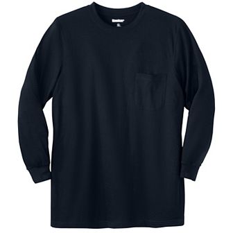 KingSize Men's Big & Tall The Ultra-Light Comfort Long-Sleeve Tee