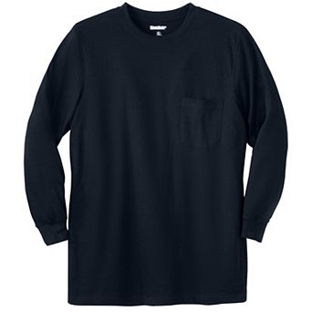 KingSize Men's Big & Tall The Ultra-Light Comfort Long-Sleeve Tee