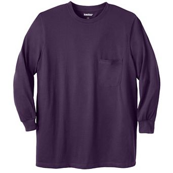 KingSize Men's Big & Tall The Ultra-Light Comfort Long-Sleeve Tee