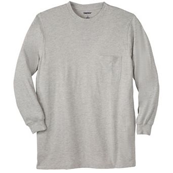 KingSize Men's Big & Tall The Ultra-Light Comfort Long-Sleeve Tee