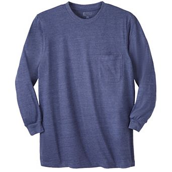 KingSize Men's Big & Tall The Ultra-Light Comfort Long-Sleeve Tee