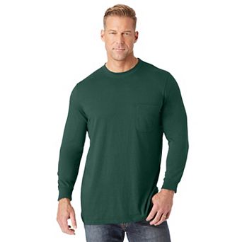 KingSize Men's Big & Tall The Ultra-Light Comfort Long-Sleeve Tee