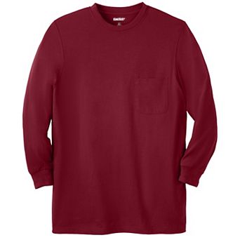 KingSize Men's Big & Tall The Ultra-Light Comfort Long-Sleeve Tee