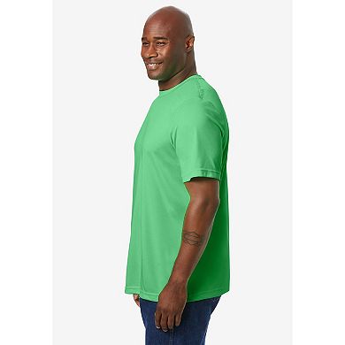 Kingsize Men's Big & Tall No Sweat Crewneck Tee