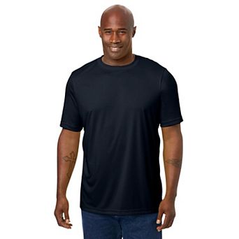 Kingsize Men's Big & Tall No Sweat Crewneck Tee
