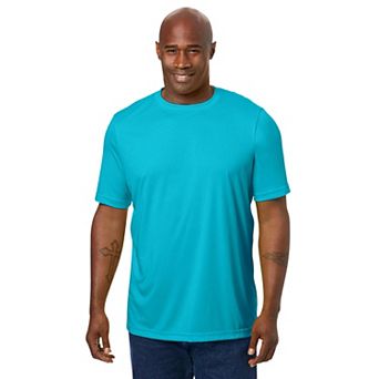 Kingsize Men's Big & Tall No Sweat Crewneck Tee