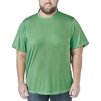 Kingsize Men's Big & Tall No Sweat Crewneck Tee