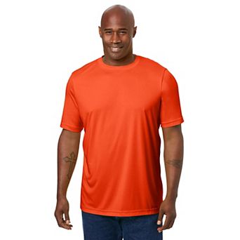 Kingsize Men's Big & Tall No Sweat Crewneck Tee