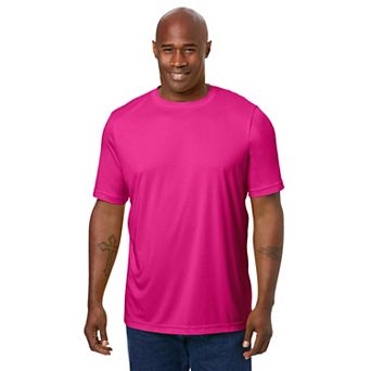 Kingsize Men's Big & Tall No Sweat Crewneck Tee