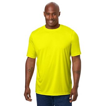 Kingsize Men's Big & Tall No Sweat Crewneck Tee