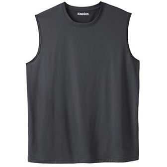 KingSize Men's Big & Tall No Sweat Muscle Tee