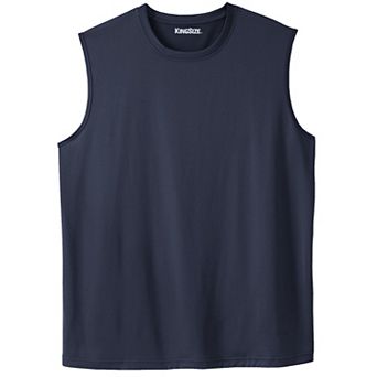 Kingsize Men's Big & Tall No Sweat Muscle Tee