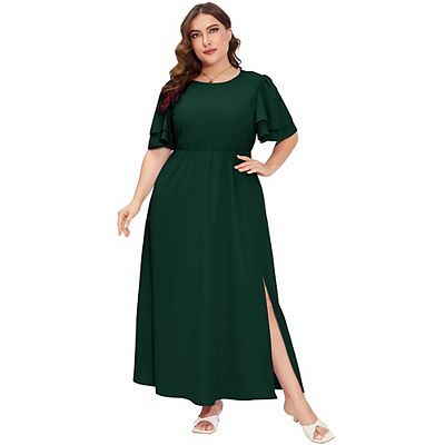 chinese dress ladies Elegant Plus Size Maxi Dress for Women main image 1