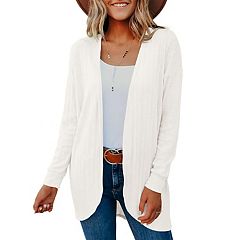 Kohls white shrug best sale