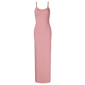 Women Sleeveless Adjustable Spaghetti Strap Cami Maxi Dress Summer Casual Slim Tunic Maxi Dress