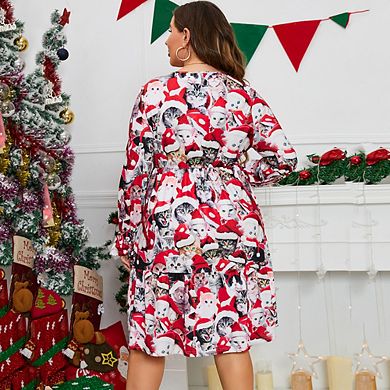 Womens Casual V Neck A Line Swing Wrap Maternity Dress Flowy Midi Maternity Dress