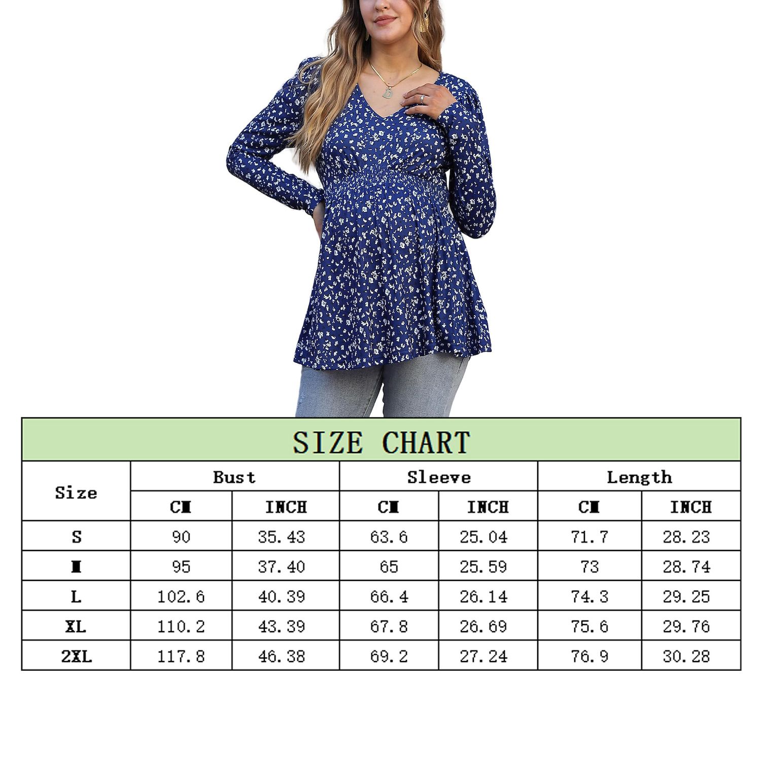 Bell Sleeve Top Love2Mi Maternity Tops - Women's Striped Peplum