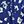 Navy Blue Flower