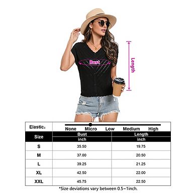 Women's V-neck Sleeveless Knit Sweater Vest Casual Solid Tank Top