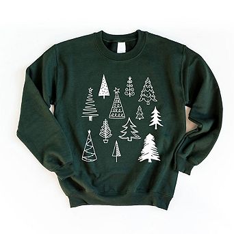 Christmas Tree Botanical Sweatshirt