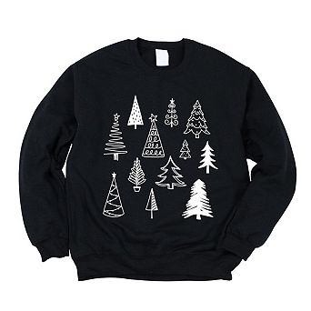 Christmas Tree Botanical Sweatshirt