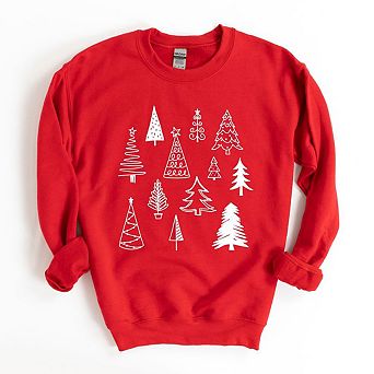 Christmas Tree Botanical Sweatshirt