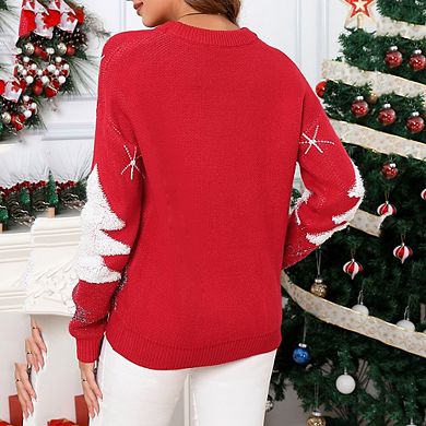 Ugly Chirstmas Sweaters For Women Long Sleeve Funny Xmas Pullover Sweater
