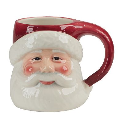 Certified International Santa's Secret 3D Mugs