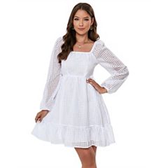 Kohls womens white dresses best sale