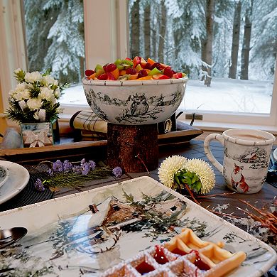 Certified International Winters Frost Deep Bowl