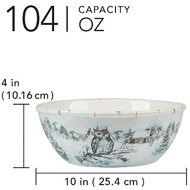Certified International Winters Frost Deep Bowl