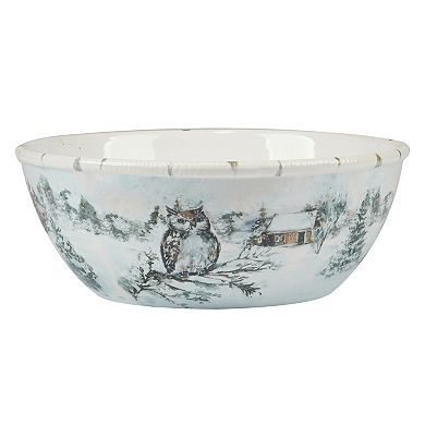 Certified International Winters Frost Deep Bowl