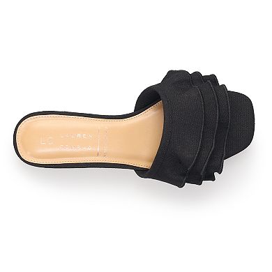 LC Lauren Conrad Natasha Ruffle Women's Low Heels