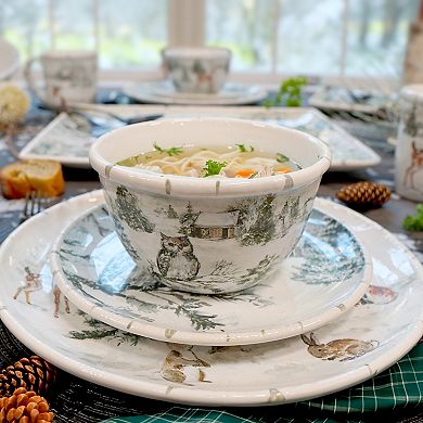 Certified International Winters Frost 16-pc. Dinnerware Set