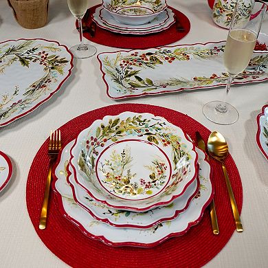 Certified International Christmas Gatherings 12-pc. Dinnerware Set