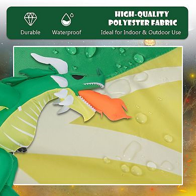 5-foot Hanging Inflatable Halloween Dragon Decoration