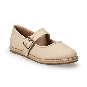 LC Lauren Conrad Holland Women's Espadrille Mary Jane Flats
