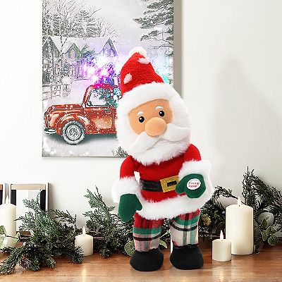 Animated Dancing Singing Santa Christmas cheapest Prop