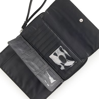 Ainsley RFID-Blocking Wristlet Clutch