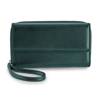 Ainsley RFID-Blocking Wristlet Clutch