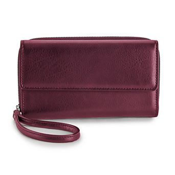 Ainsley RFID-Blocking Wristlet Clutch